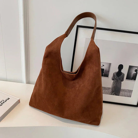 Liorá Myk Suede Tote Veske